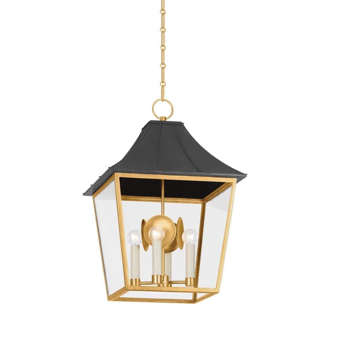 Hudson Valley Lighting Staatsburg 17 Inch Cage Pendant Staatsburg - 4904-VGL-GRA - Craftsman-Mission