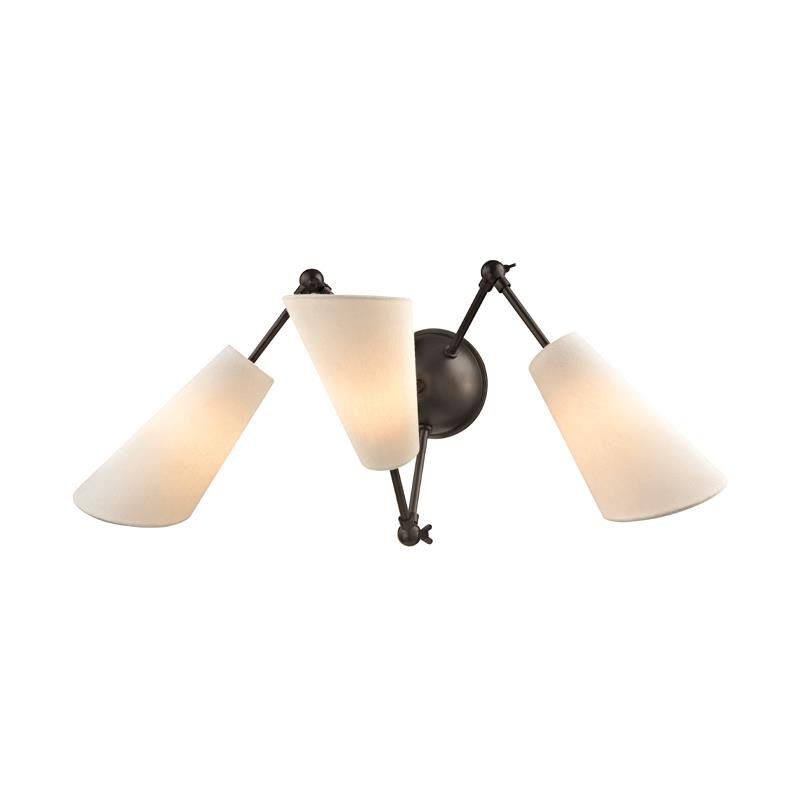 Hudson Valley Lighting Buckingham 27 Inch Wall Swing Lamp Buckingham - 5300-OB - Mid-Century Modern