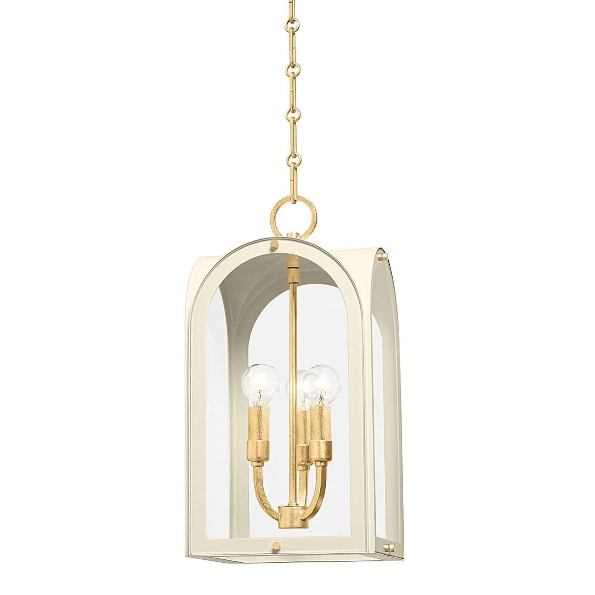 Hudson Valley Lighting Lincroft 9 Inch Cage Pendant Lincroft - 6610-VGL-SSD - Traditional