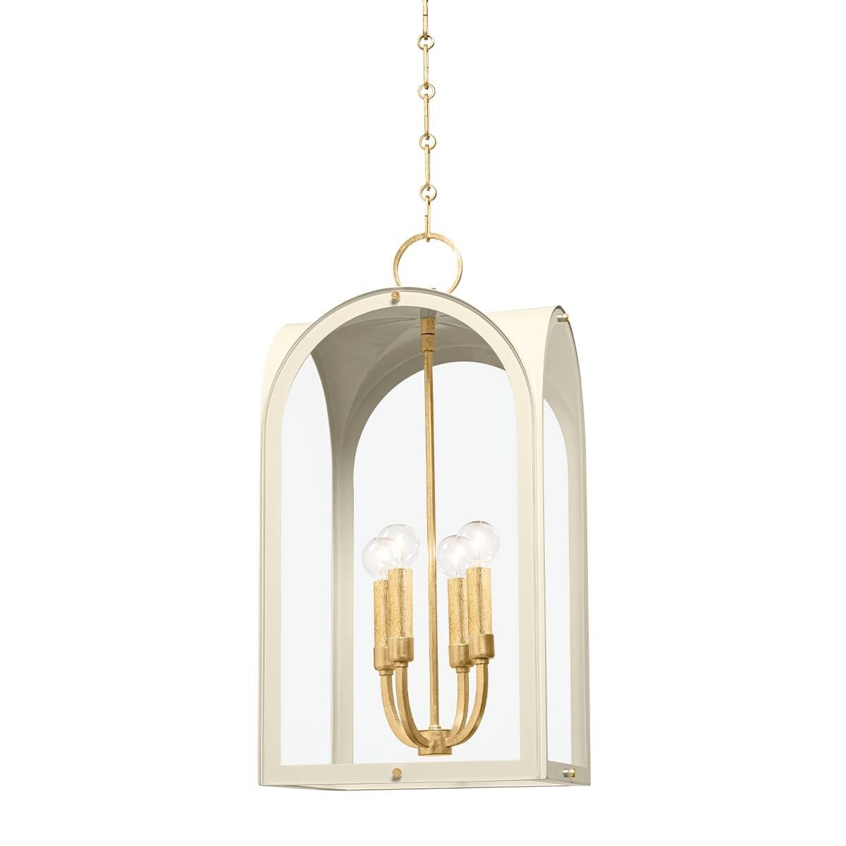 Hudson Valley Lighting Lincroft 12.25 Inch Cage Pendant Lincroft - 6613-VGL-SSD - Traditional