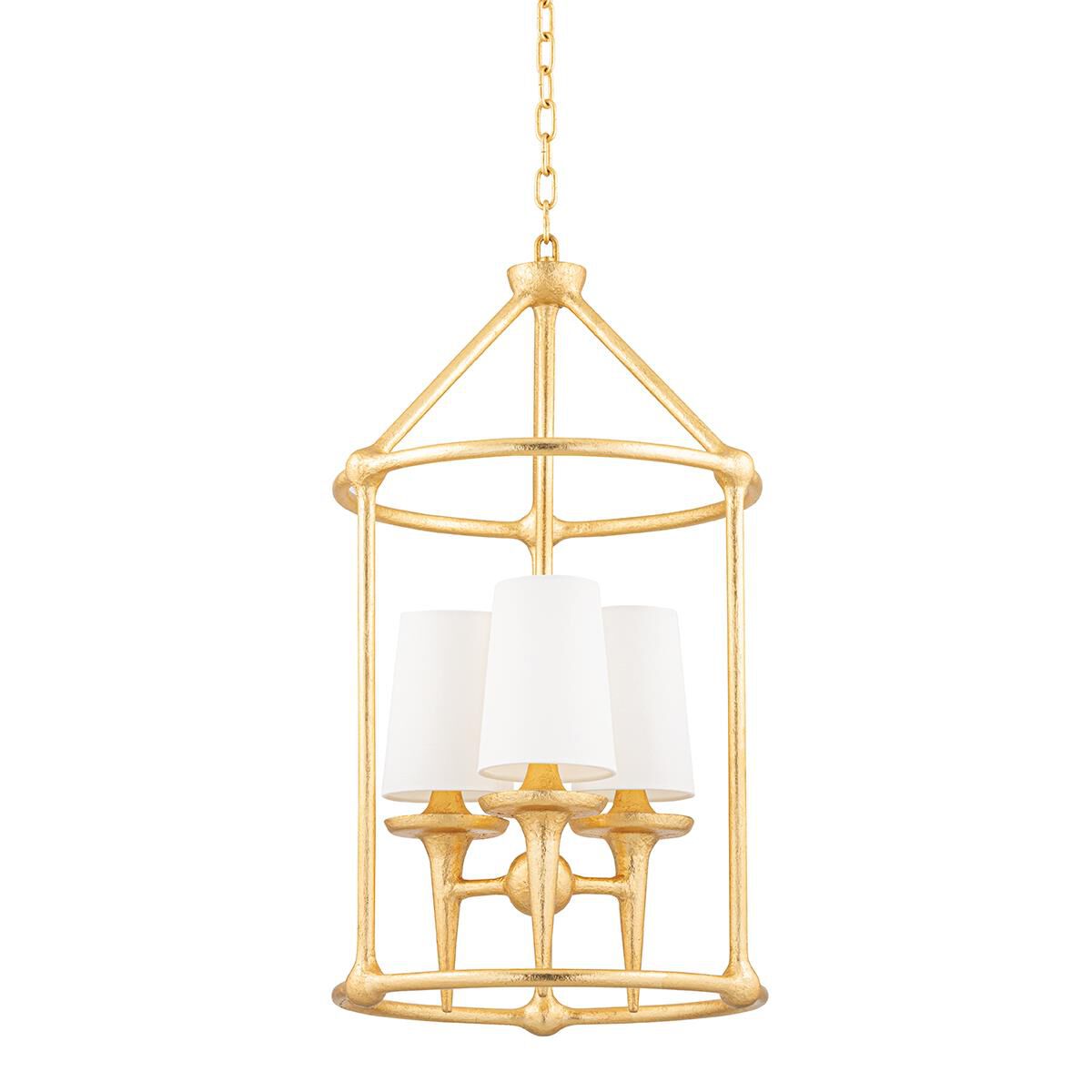 Hudson Valley Lighting Torch 17 Inch Cage Pendant Torch - 6617-GL - Transitional