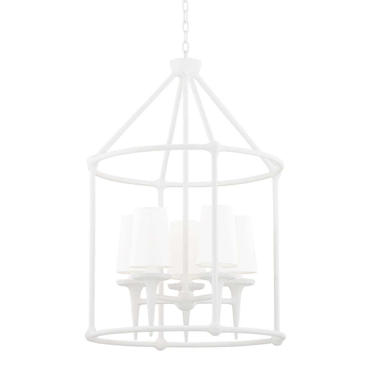 Hudson Valley Lighting Torch 25 Inch Cage Pendant Torch - 6625-WP - Transitional