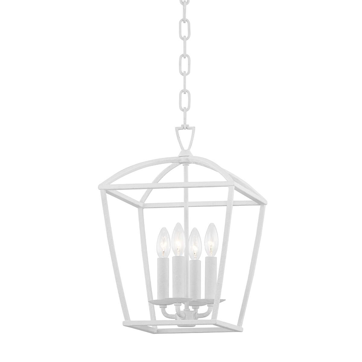Hudson Valley Lighting Bryant 12 Inch Cage Pendant Bryant - 8311-WP - Transitional