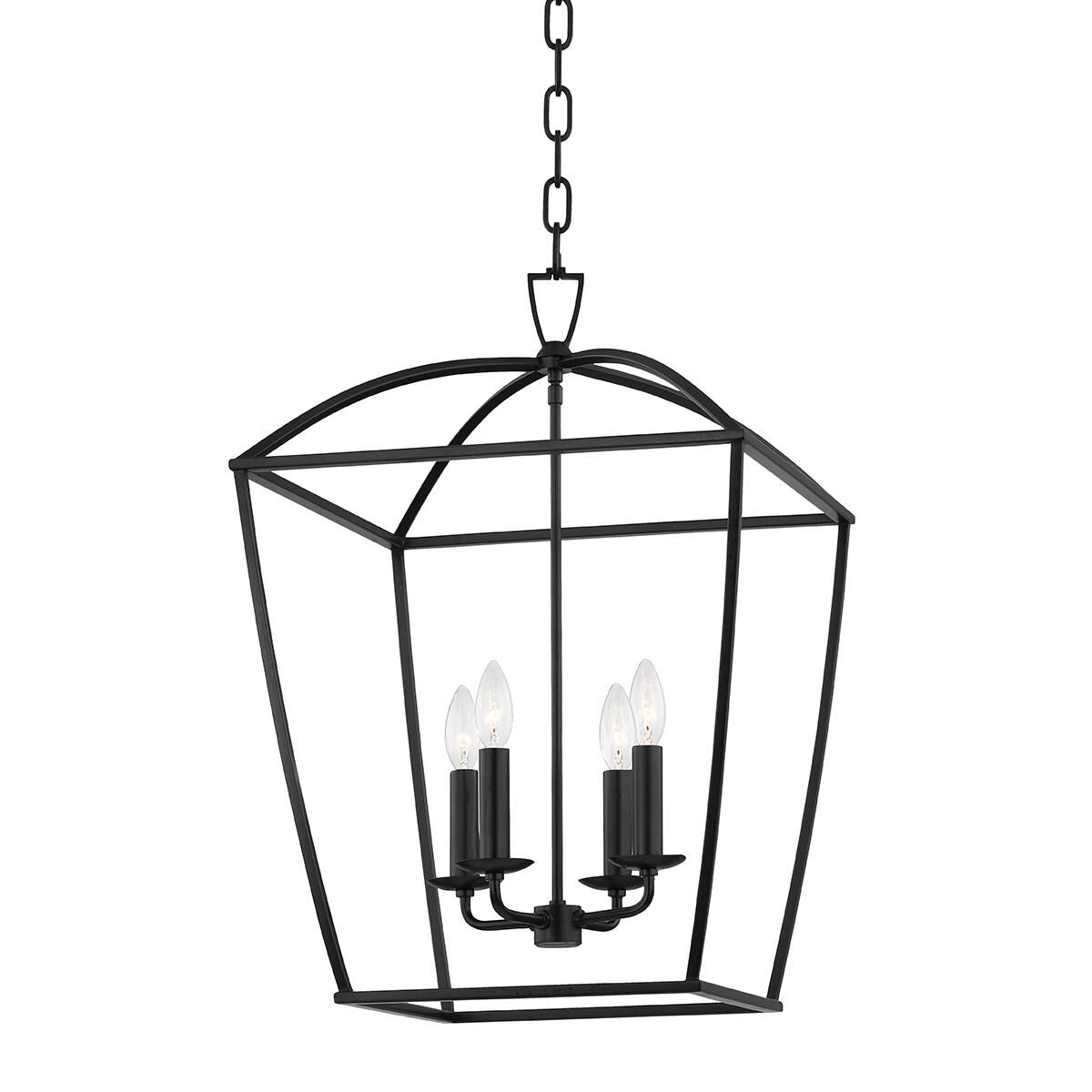 Hudson Valley Lighting Bryant 17 Inch Cage Pendant Bryant - 8317-AI - Transitional