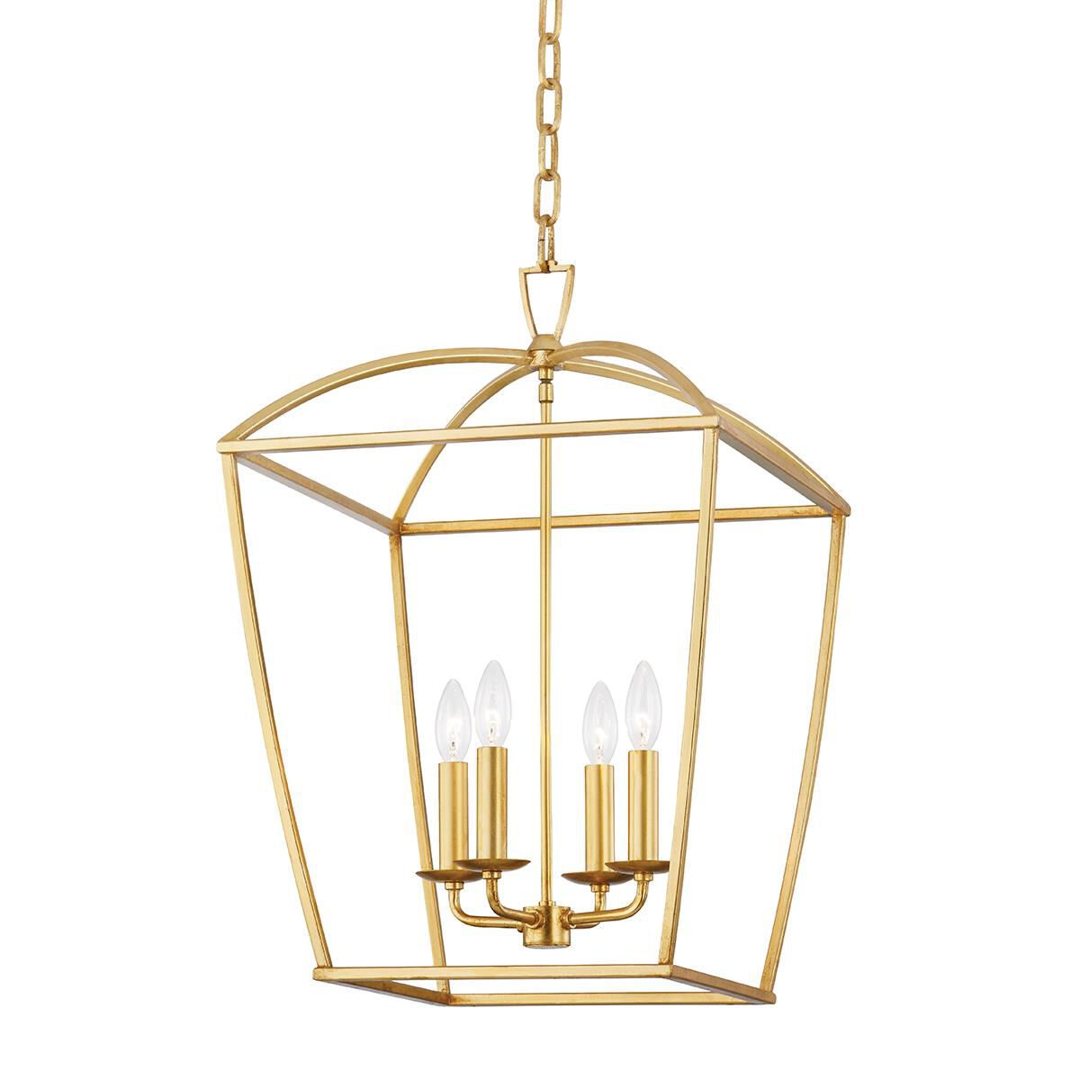 Hudson Valley Lighting Bryant 17 Inch Cage Pendant Bryant - 8317-GL - Transitional