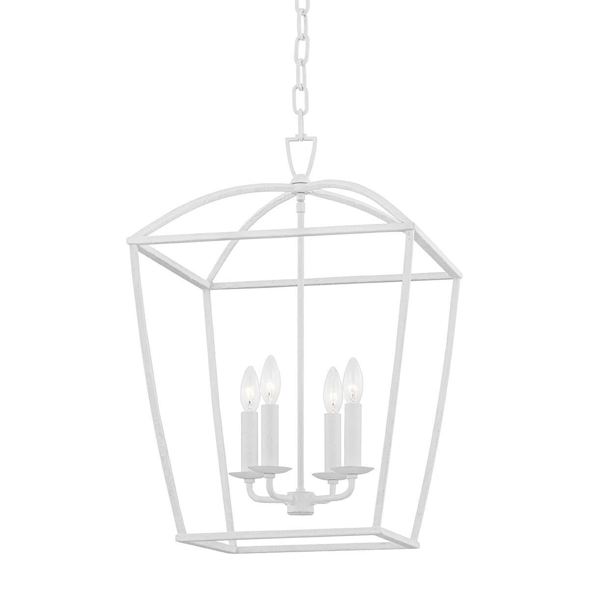 Hudson Valley Lighting Bryant 17 Inch Cage Pendant Bryant - 8317-WP - Transitional