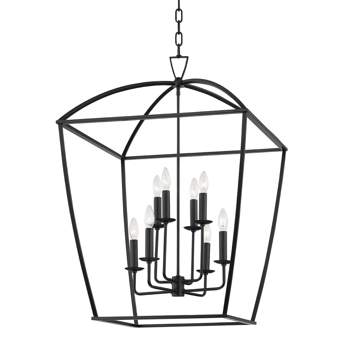 Hudson Valley Lighting Bryant 24 Inch Cage Pendant Bryant - 8324-AI - Transitional