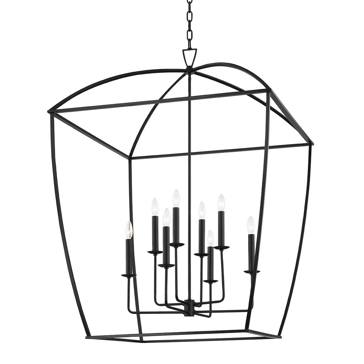 Hudson Valley Lighting Bryant 34 Inch Cage Pendant Bryant - 8334-AI - Transitional