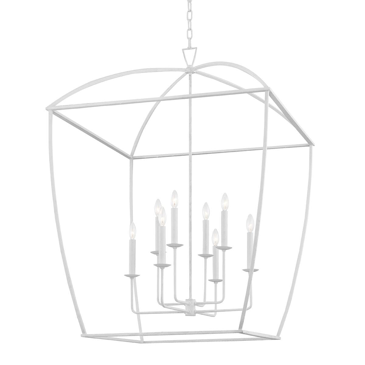 Hudson Valley Lighting Bryant 34 Inch Cage Pendant Bryant - 8334-WP - Transitional