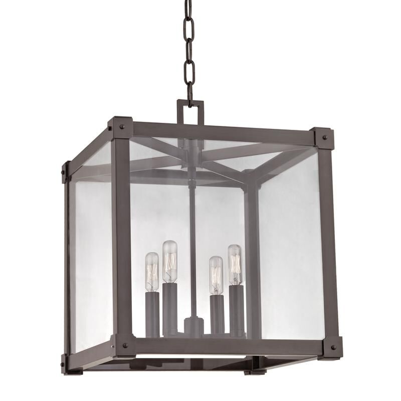 Hudson Valley Lighting Forsyth 16.25 Inch Cage Pendant Forsyth - 8616-OB - Industrial