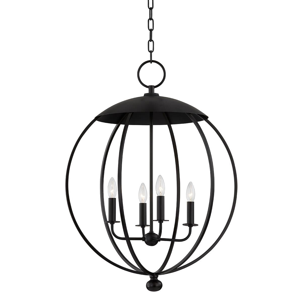 Hudson Valley Lighting Wesley 24 Inch Cage Pendant Wesley - 9124-AI - Transitional