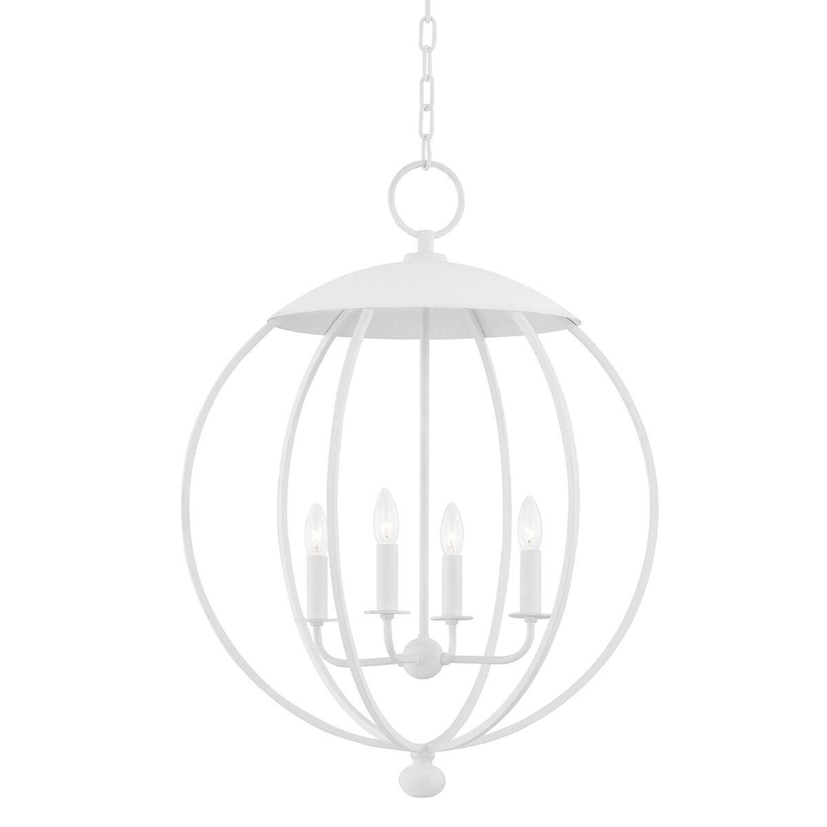 Hudson Valley Lighting Wesley 24 Inch Cage Pendant Wesley - 9124-WP - Transitional