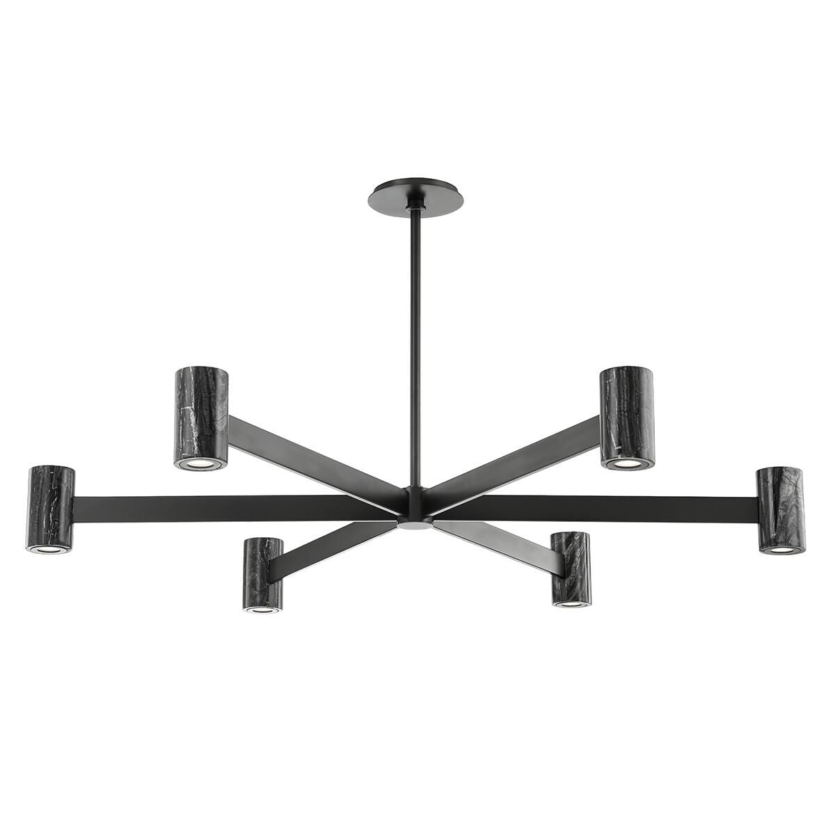 Hudson Valley Lighting Predock 45 Inch Chandelier Predock - 9145-BBR - Modern Contemporary