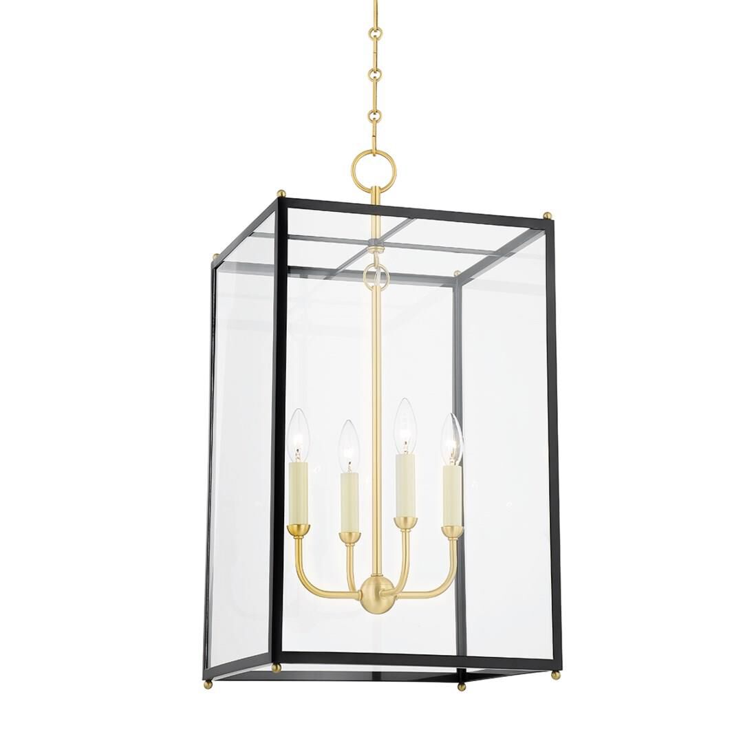 Hudson Valley Lighting Mark D. Sikes Chaselton 15 Inch Cage Pendant Chaselton - MDS1201-AGB-DBL - Traditional