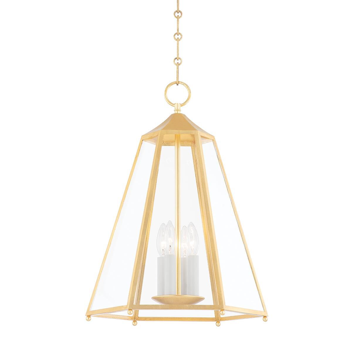 Hudson Valley Lighting Nottingham 20 Inch Cage Pendant Nottingham - MDS411-GL - Transitional