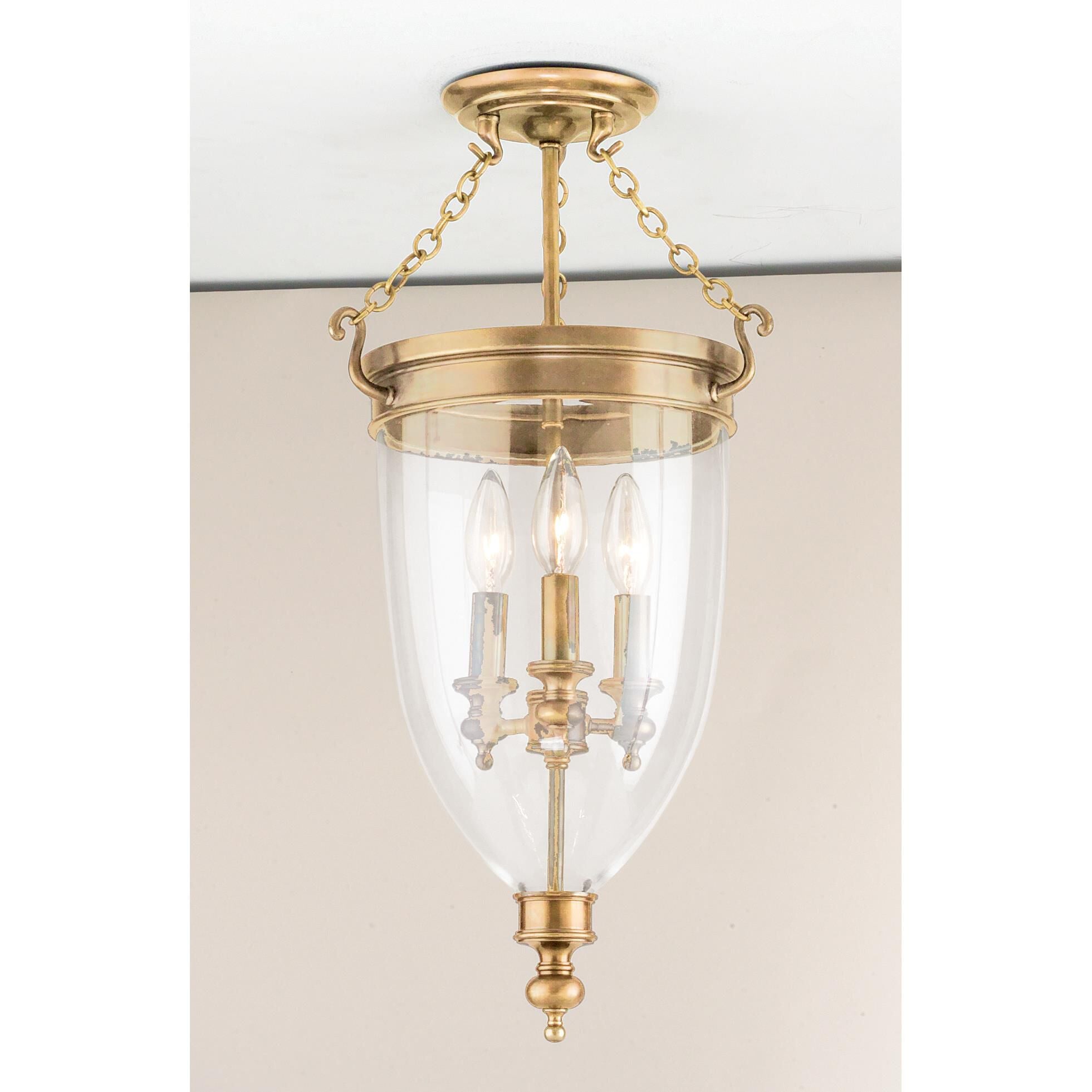 Hudson Valley Lighting Hanover 12 Inch Cage Pendant Hanover - 141-AGB - Traditional