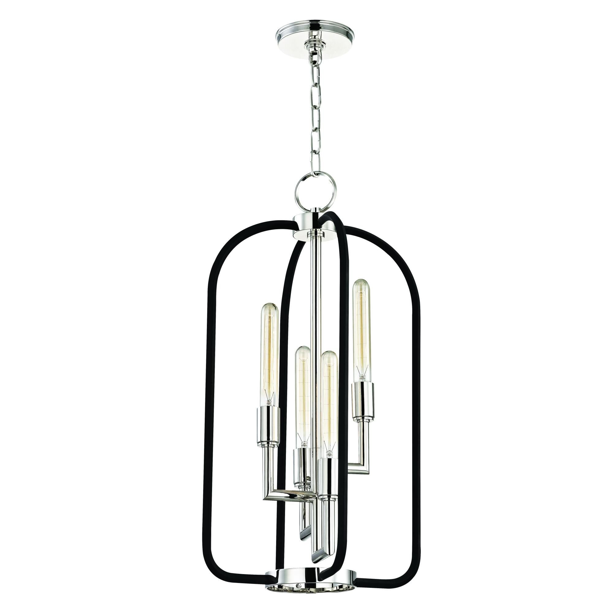 Hudson Valley Lighting Angler 15 Inch Cage Pendant Angler - 8314-PN - Transitional
