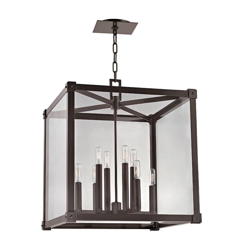 Hudson Valley Lighting Forsyth 20.25 Inch Cage Pendant Forsyth - 8620-OB - Industrial