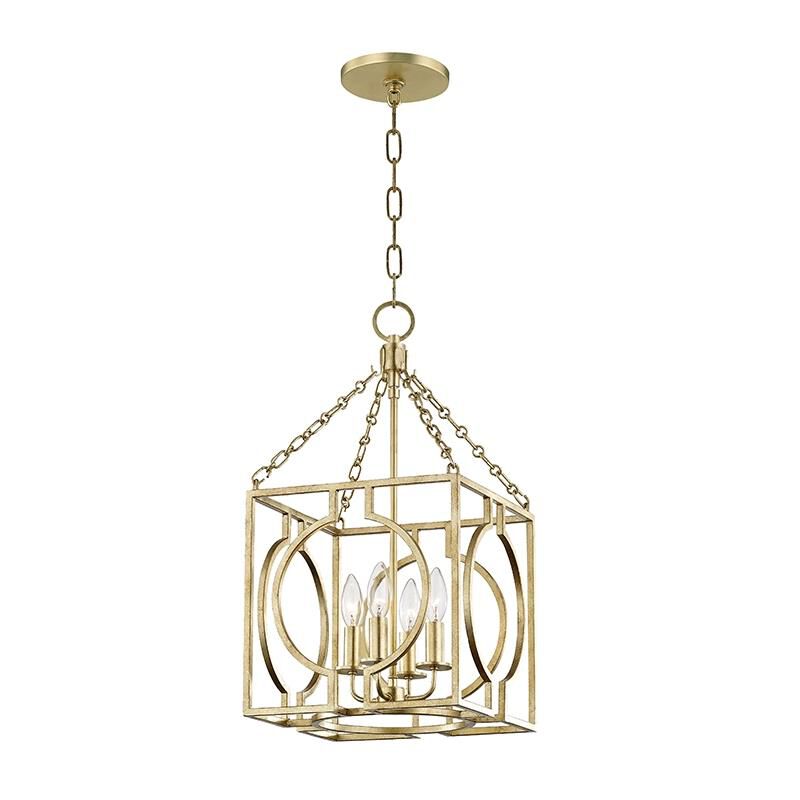 Hudson Valley Lighting Corey Damen Jenkins Octavio 11.75 Inch Cage Pendant Octavio - 9214-GL - Transitional