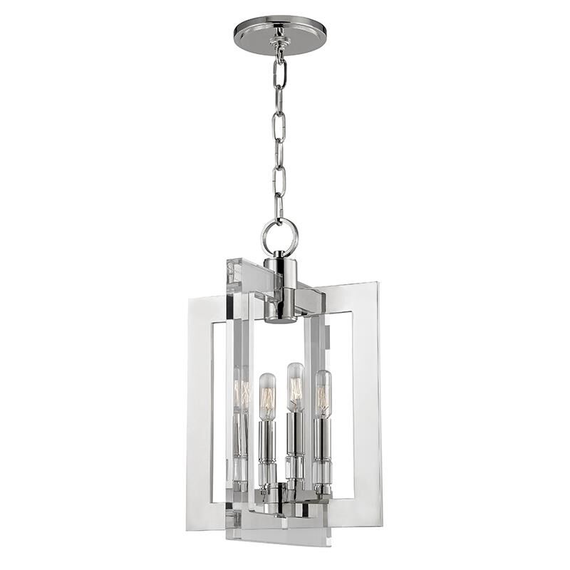 Hudson Valley Lighting Wellington 12 Inch Cage Pendant Wellington - 9312-PN - Transitional