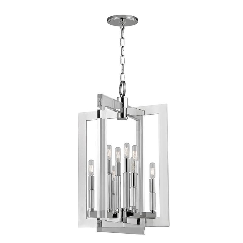 Hudson Valley Lighting Wellington 17.5 Inch Cage Pendant Wellington - 9317-PN - Transitional
