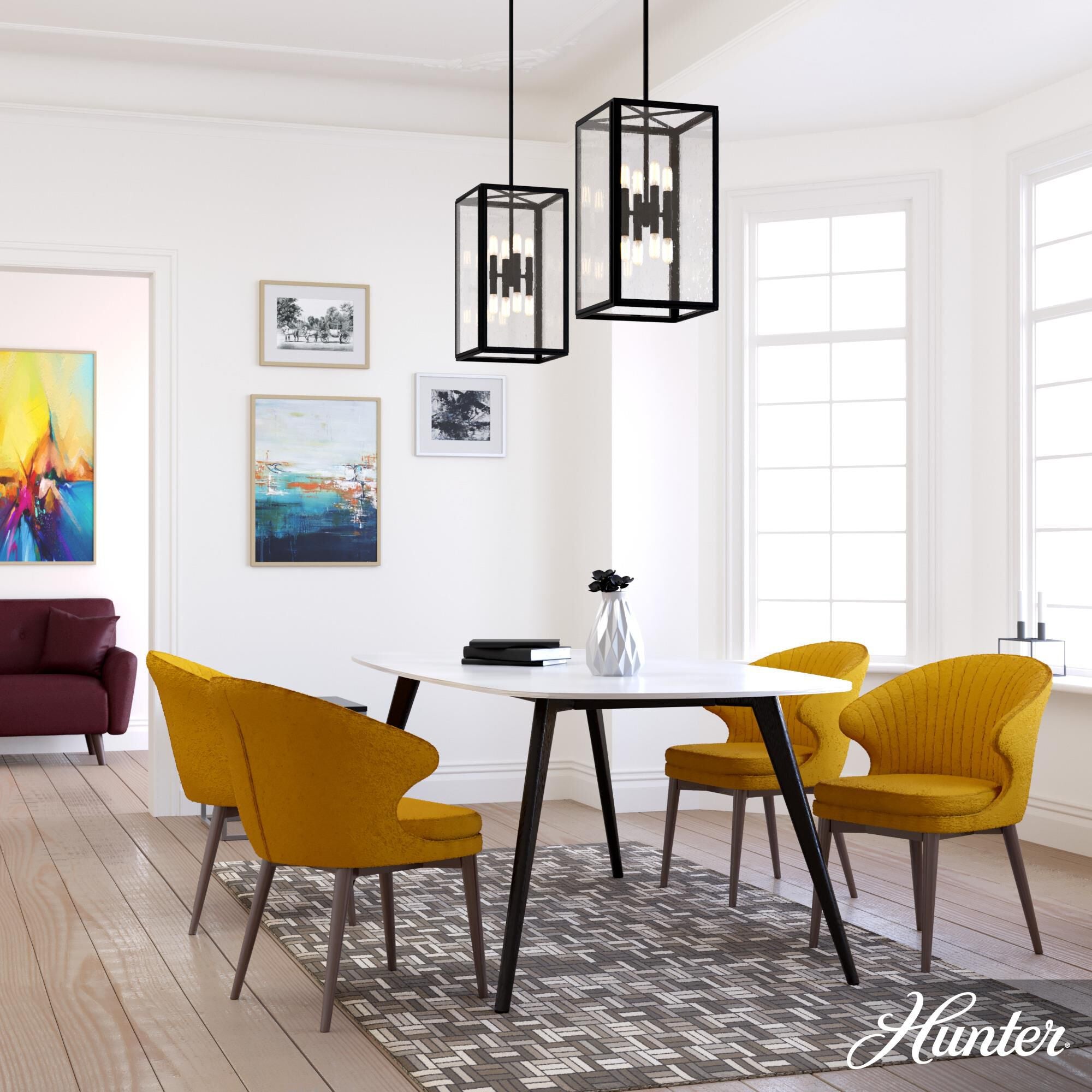 Hunter Fan Felippe 11 Inch Cage Pendant Felippe - 19263 - Industrial