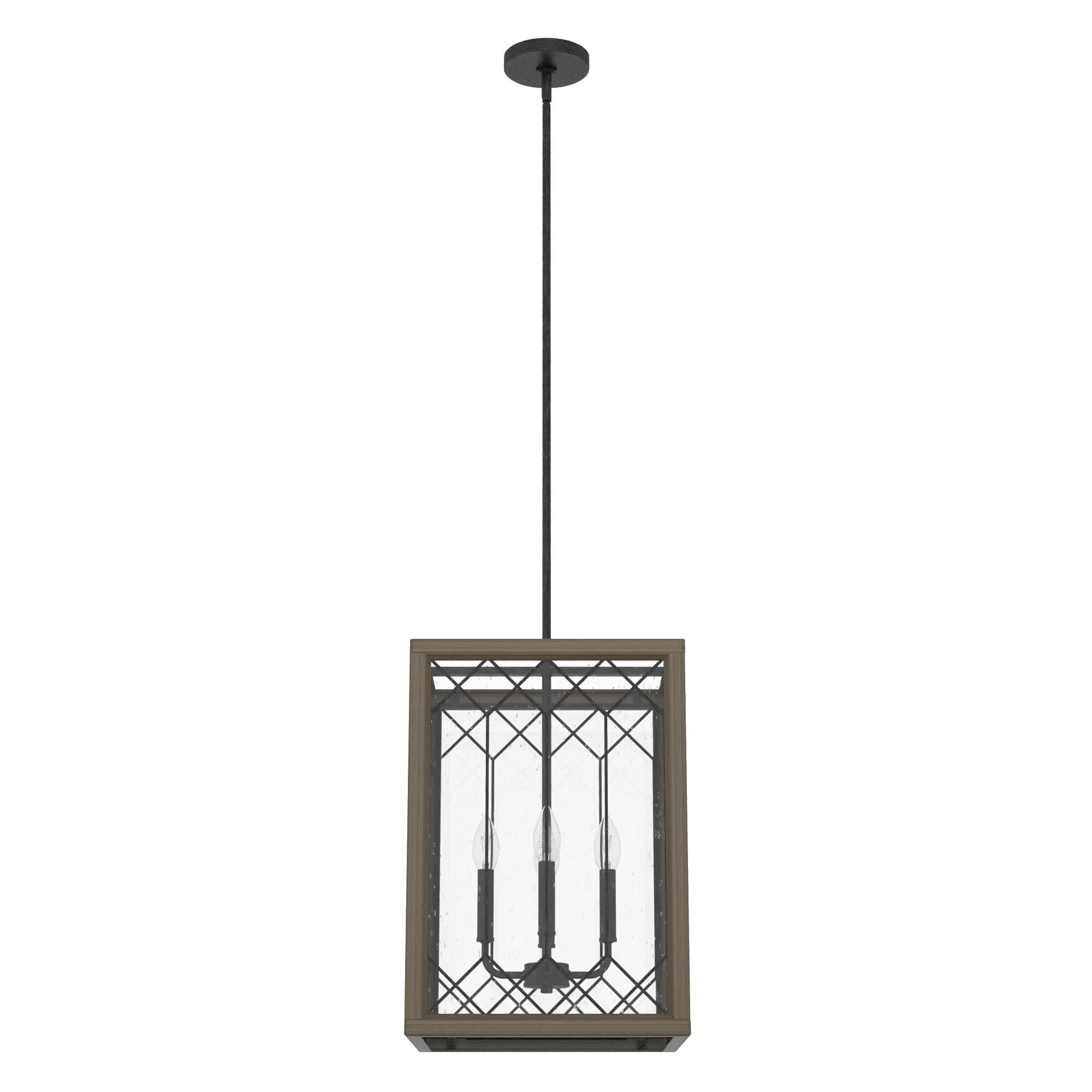 Hunter Fan Chevron 14 Inch Cage Pendant Chevron - 19371 - Modern Contemporary