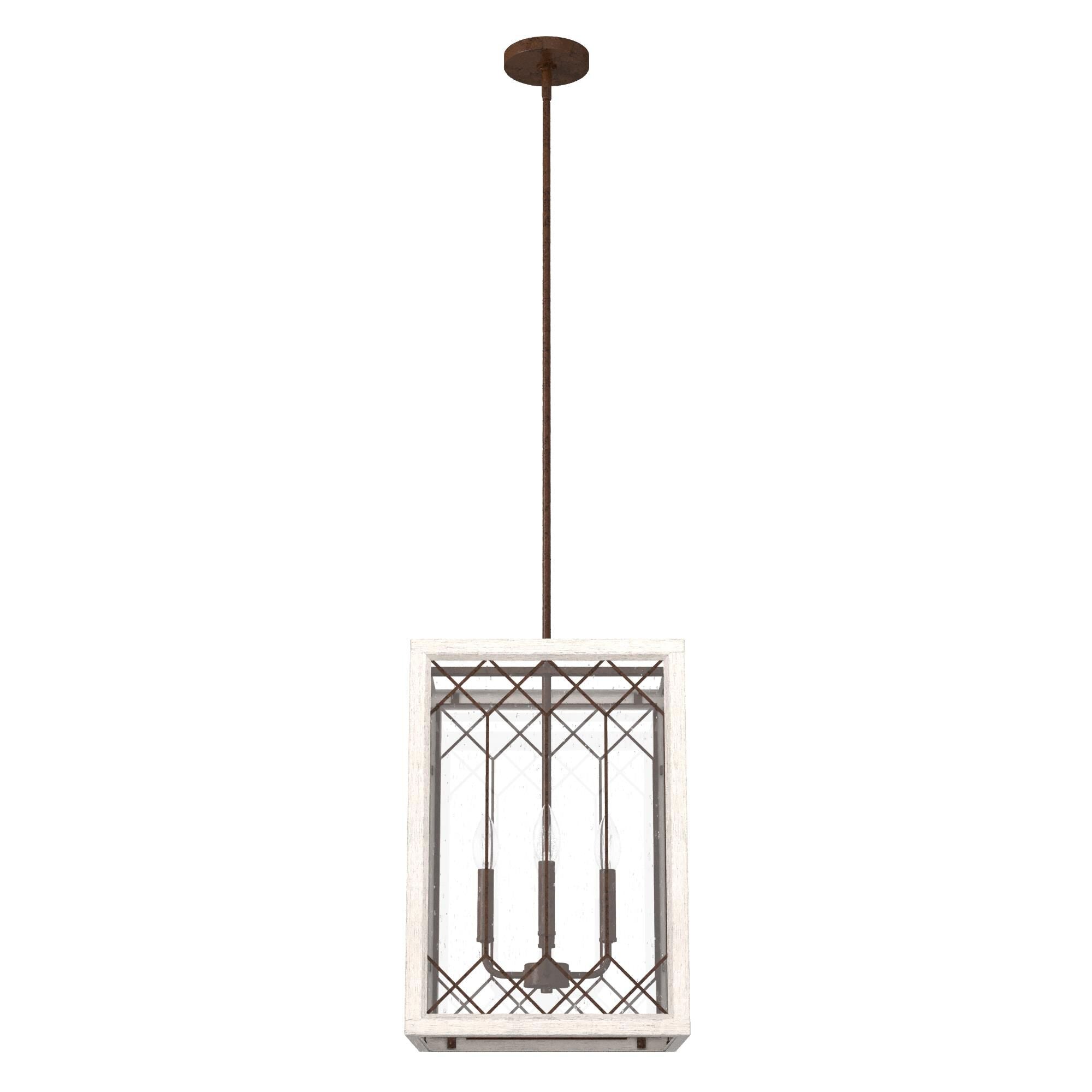 Hunter Fan Chevron 14 Inch Cage Pendant Chevron - 19372 - Modern Contemporary