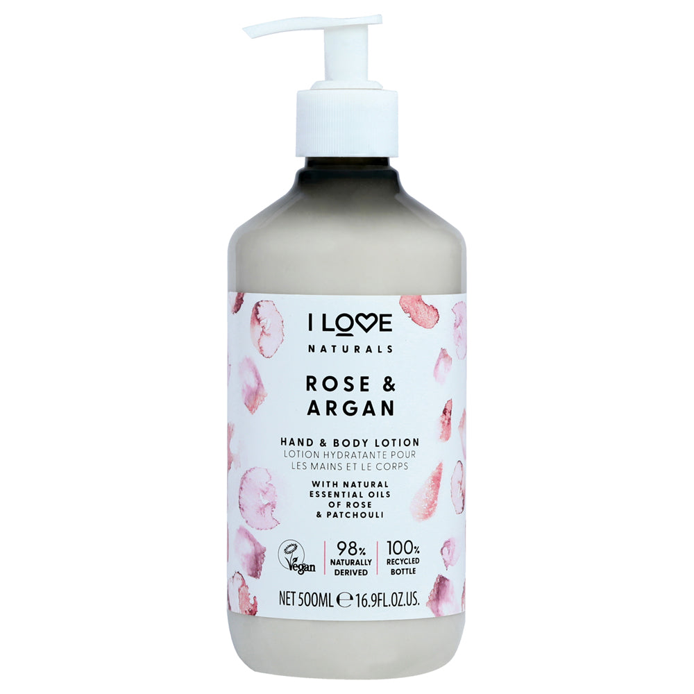 Naturals Hand and Body Lotion - Rose and Argan