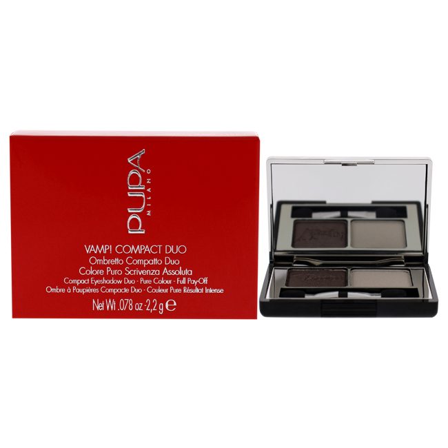 Vamp! Compact Duo Eyeshadow - 008 Cream Taupe