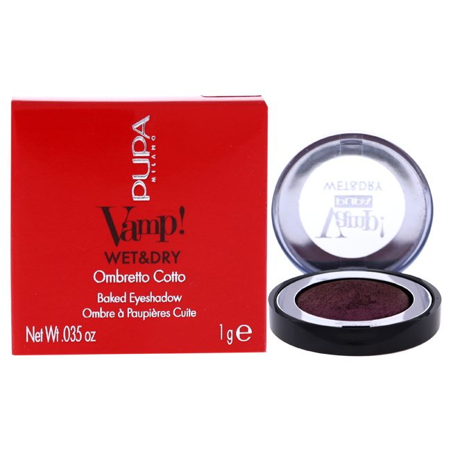 Vamp! Wet And Dry Baked Eyeshadow - 205 Hot Violet