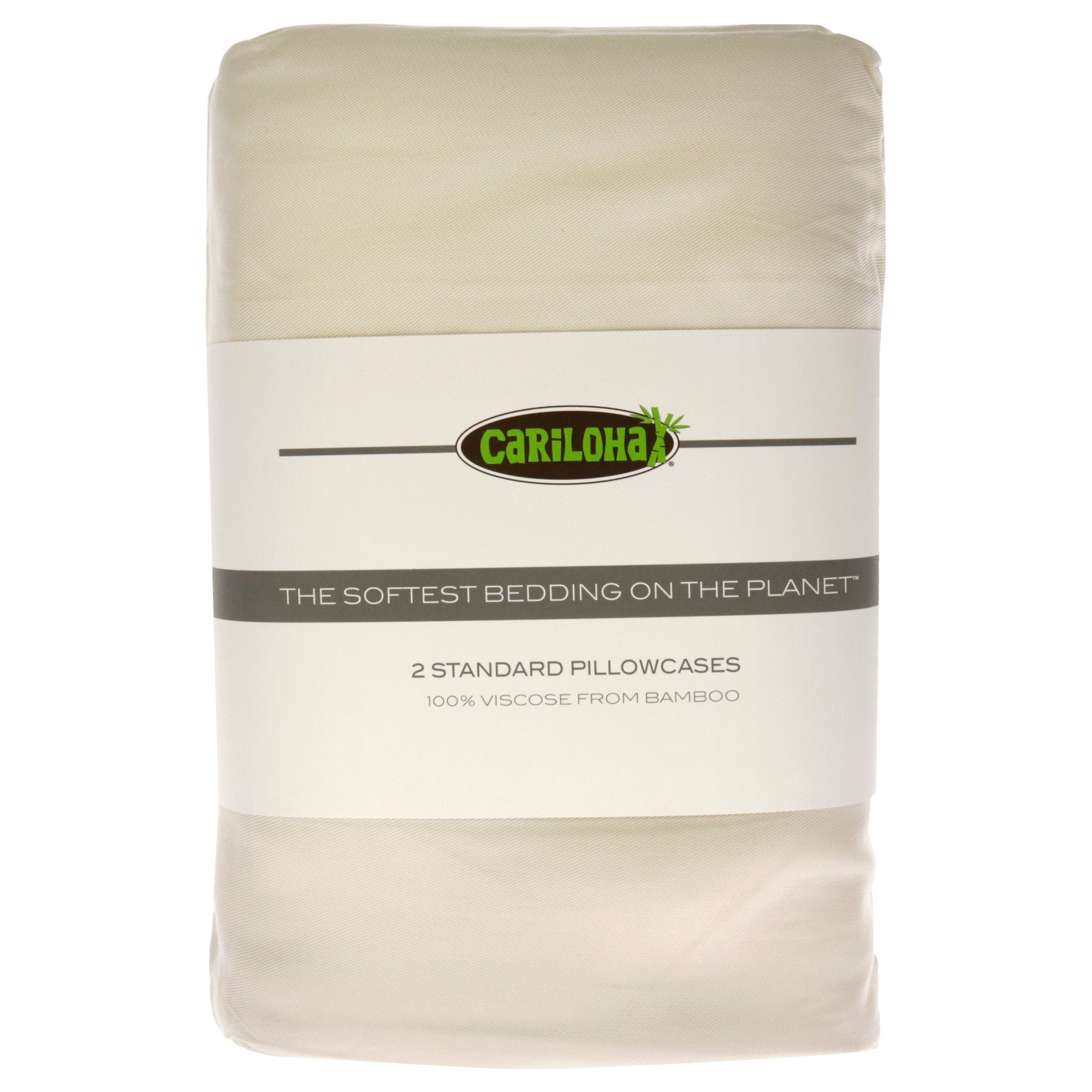 Classic Bamboo Pillowcase Set Standard - Ivory