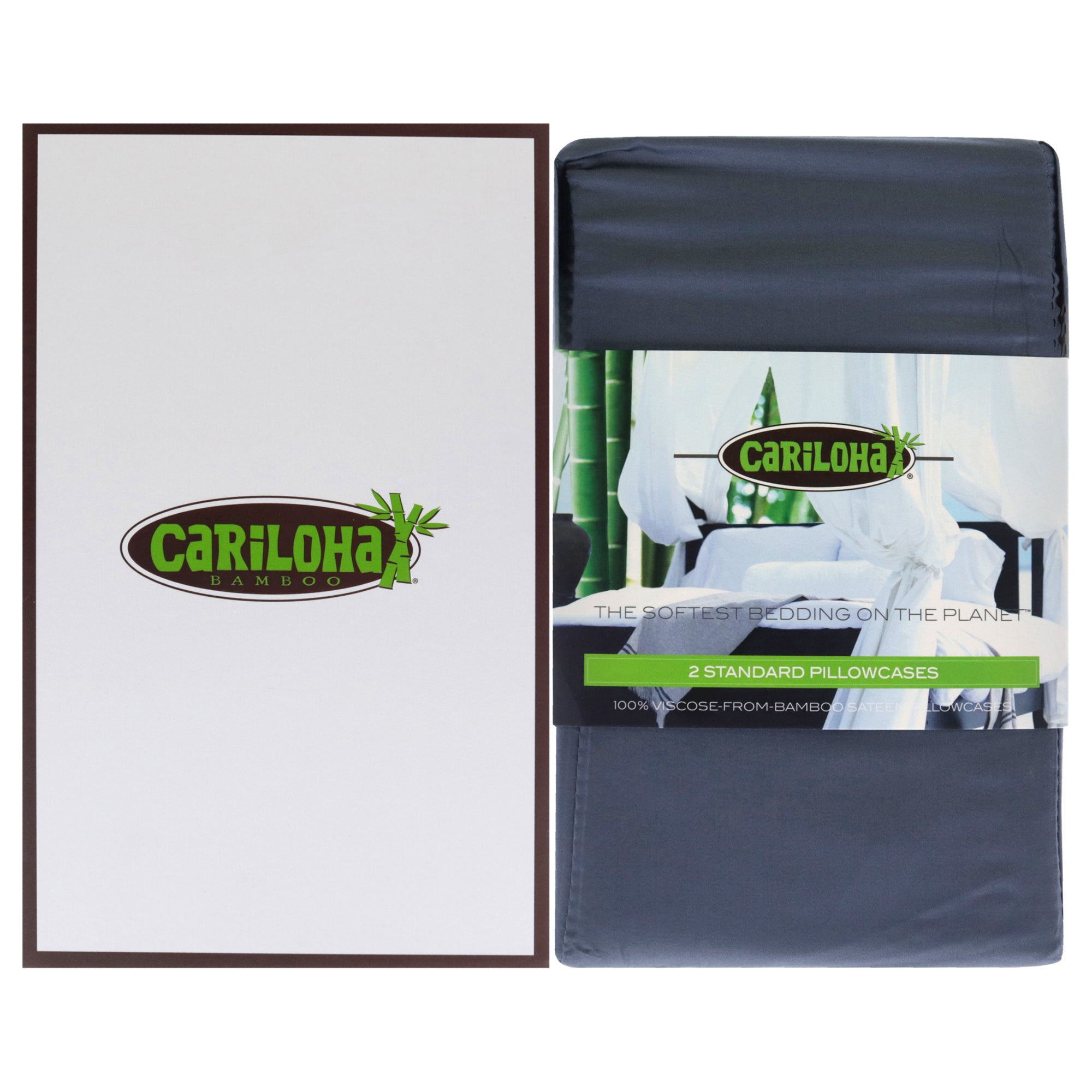 Resort Bamboo Pillowcase Set Standard - Blue Lagoon