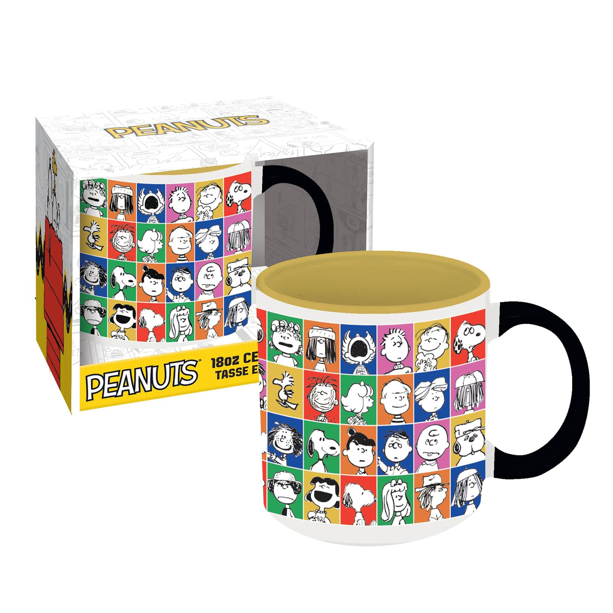 Peanuts Faces 18oz Ceramic Mug