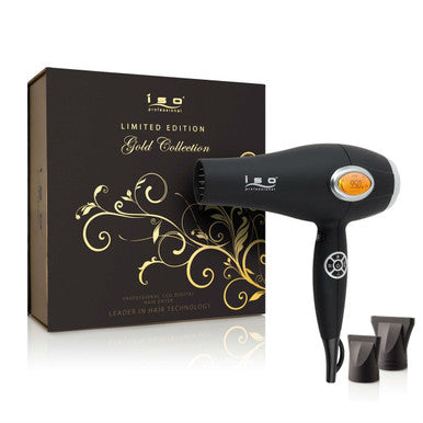 Digital 1875W Pro Dryer with LCD Display by ISO Beauty