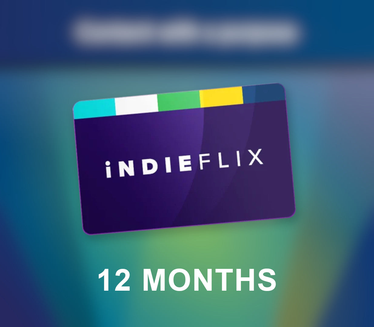 IndieFlix 12 Months Subscription Gift Card US (ONLY FOR NEW ACCOUNTS)