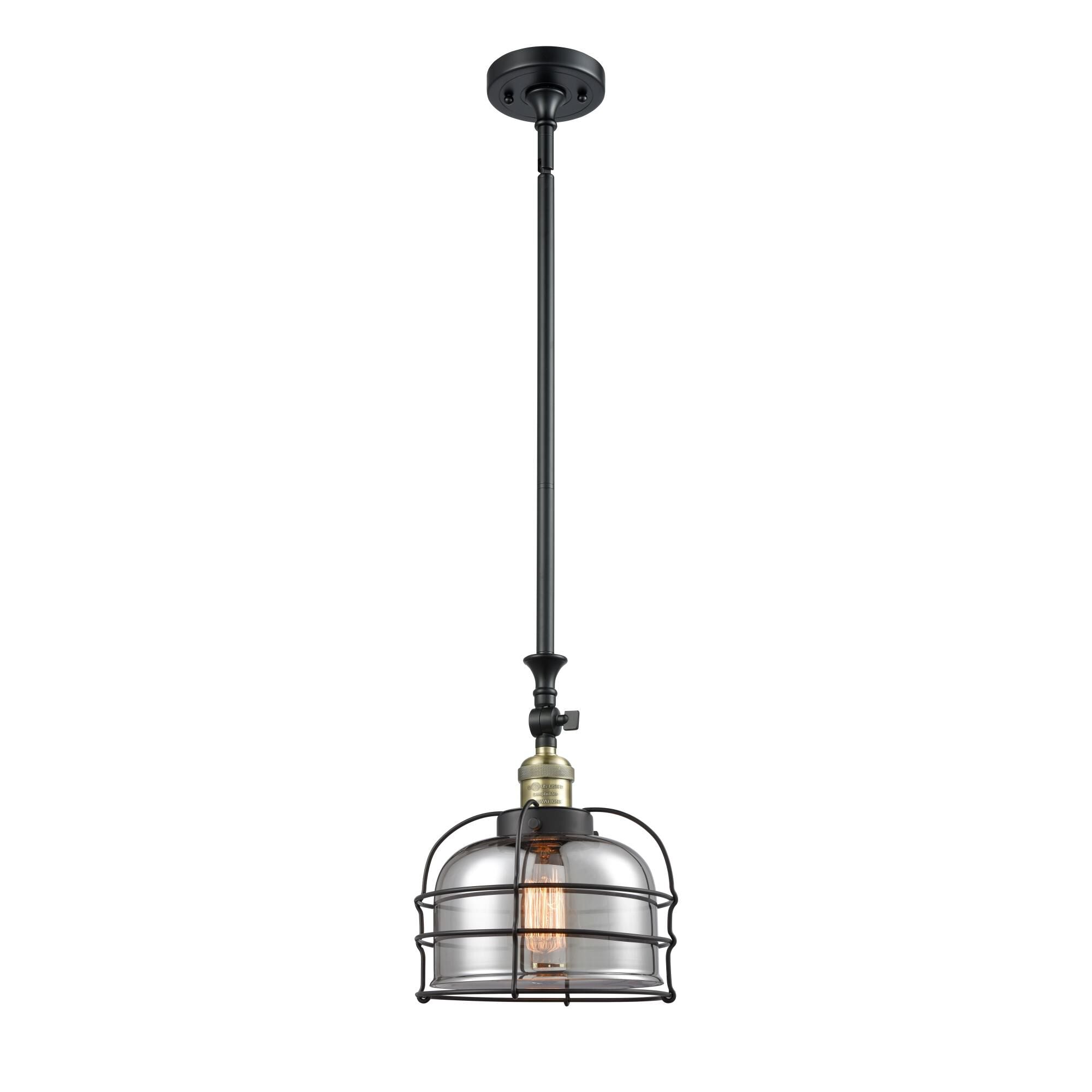 Innovations Lighting Bruno Marashlian Large Bell Cage 9 Inch Mini Pendant Large Bell Cage - 206-BAB-G73-CE - Restoration-Vintage