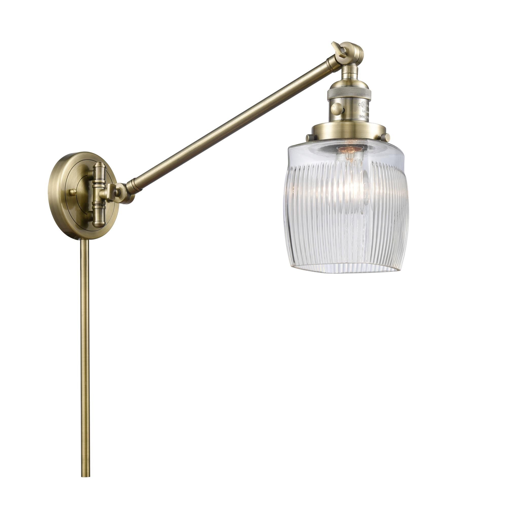 Innovations Lighting Bruno Marashlian Colton Wall Swing Lamp Colton - 237-AB-G302 - Restoration-Vintage