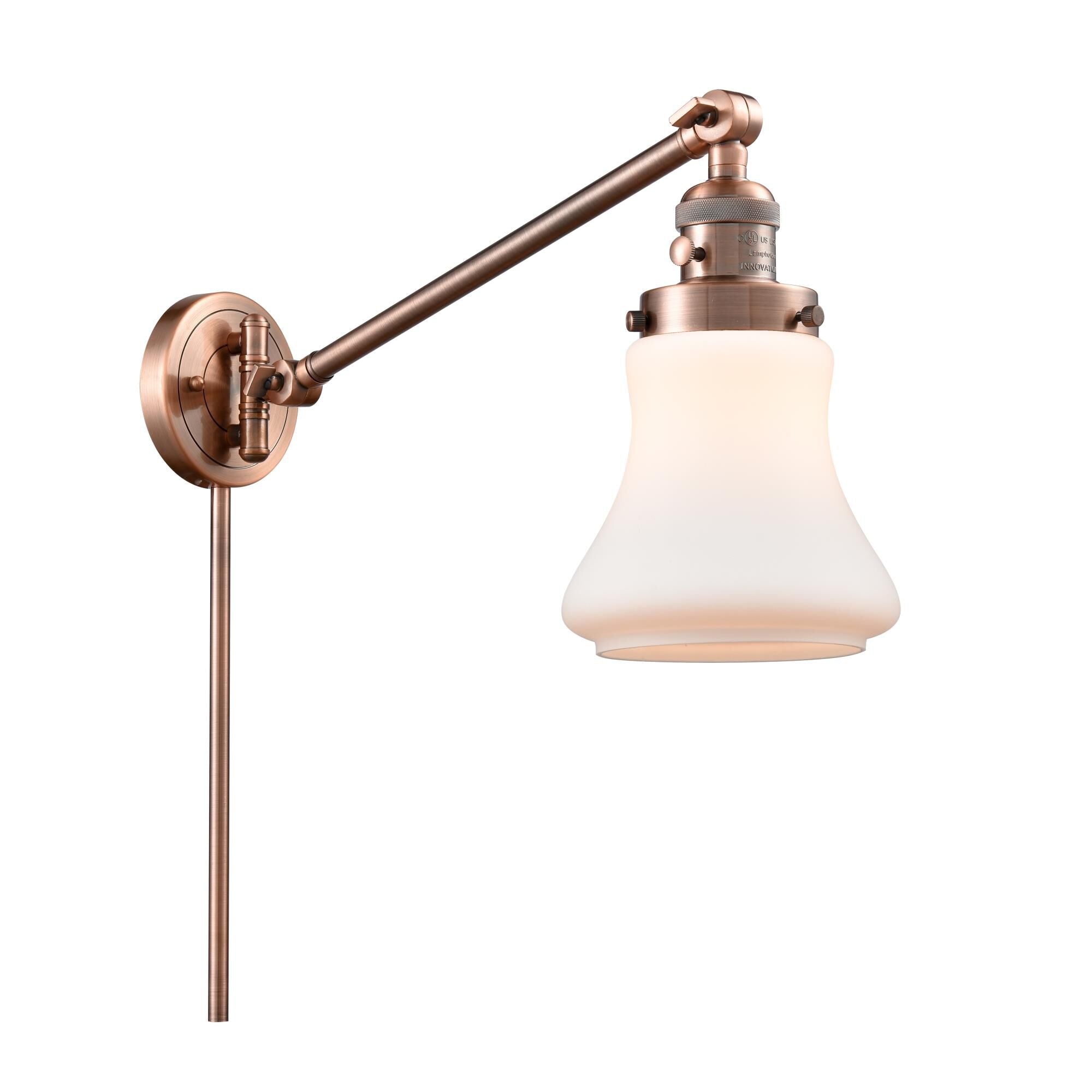Innovations Lighting Bruno Marashlian Bellmont LED Wall Swing Lamp Bellmont - 237-AC-G191 - Restoration-Vintage