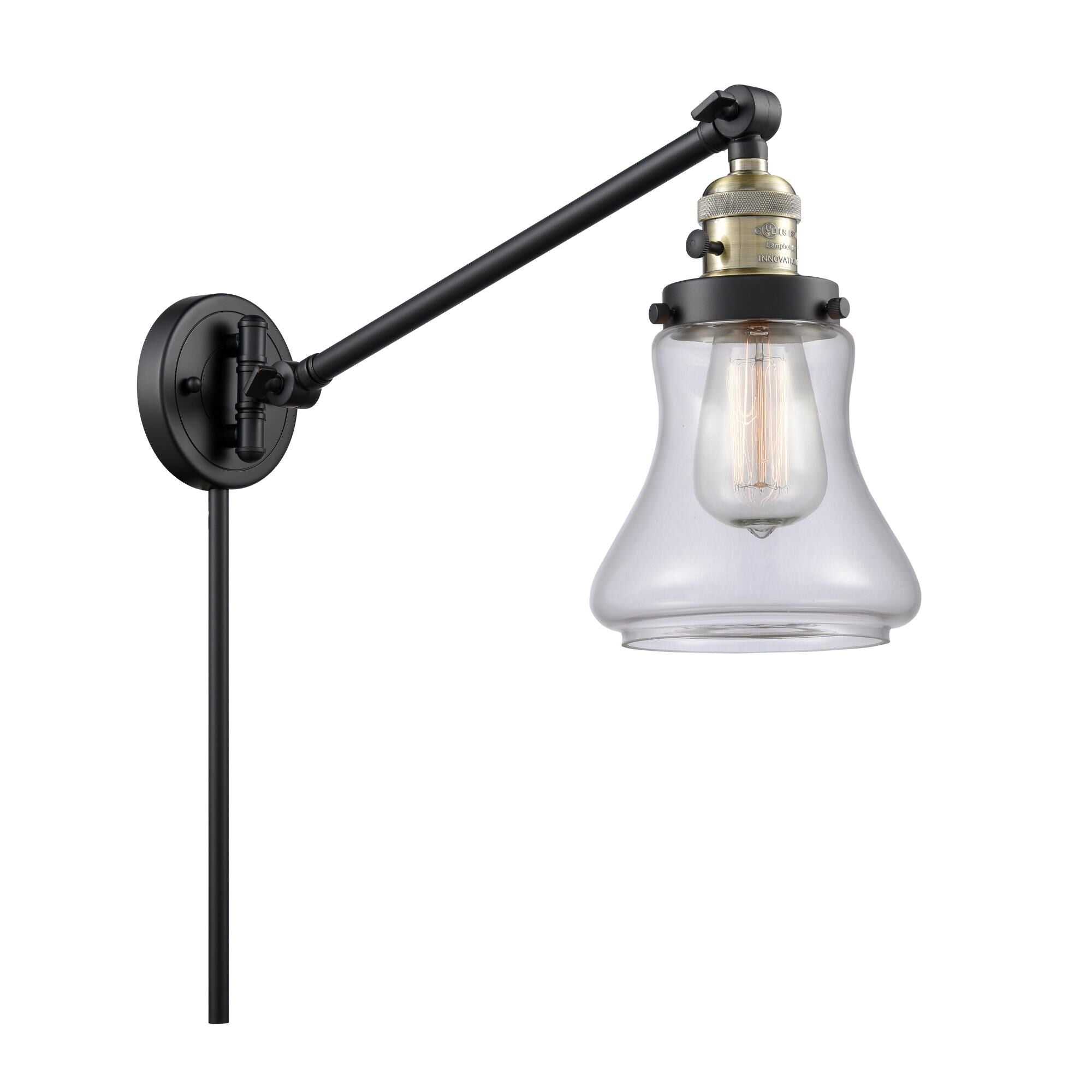 Innovations Lighting Bruno Marashlian Bellmont Wall Swing Lamp Bellmont - 237-BAB-G192 - Restoration-Vintage
