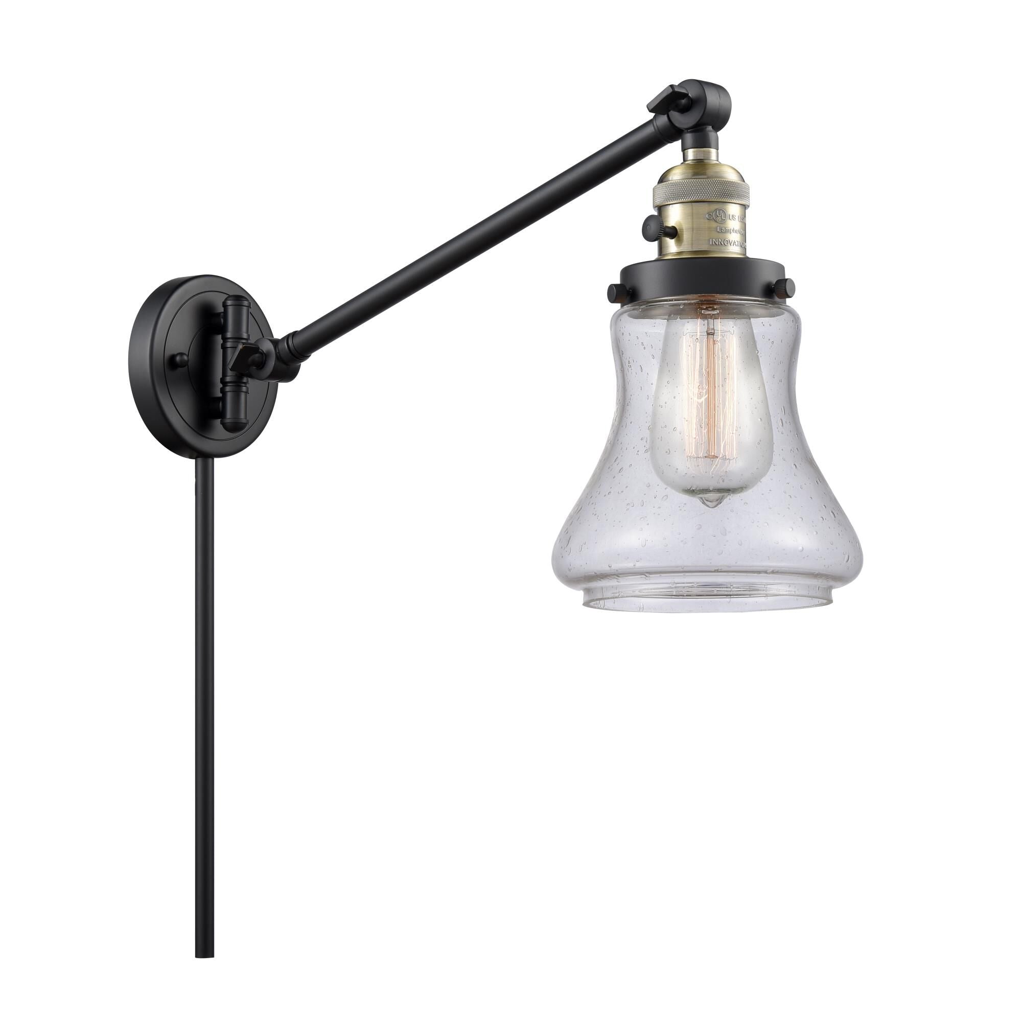 Innovations Lighting Bruno Marashlian Bellmont Wall Swing Lamp Bellmont - 237-BAB-G194 - Restoration-Vintage