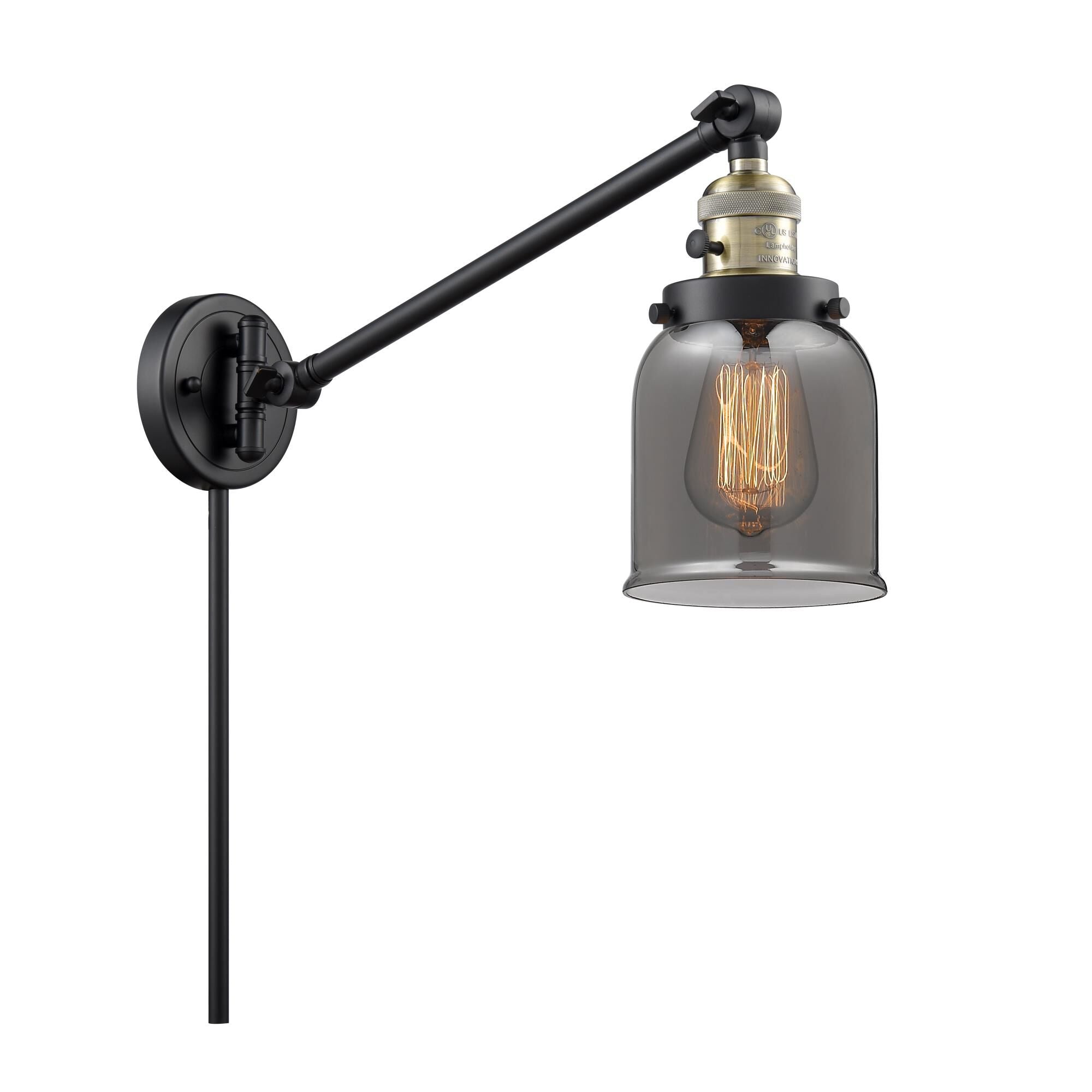 Innovations Lighting Bruno Marashlian Small Bell Wall Swing Lamp Small Bell - 237-BAB-G53 - Restoration-Vintage