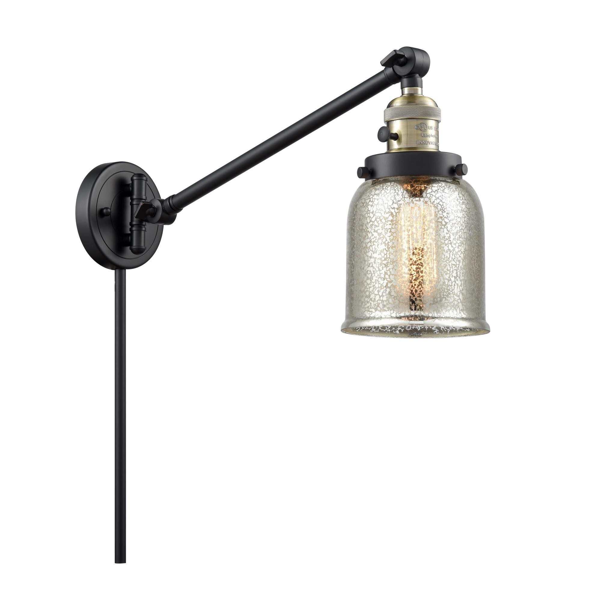 Innovations Lighting Bruno Marashlian Small Bell Wall Swing Lamp Small Bell - 237-BAB-G58 - Restoration-Vintage