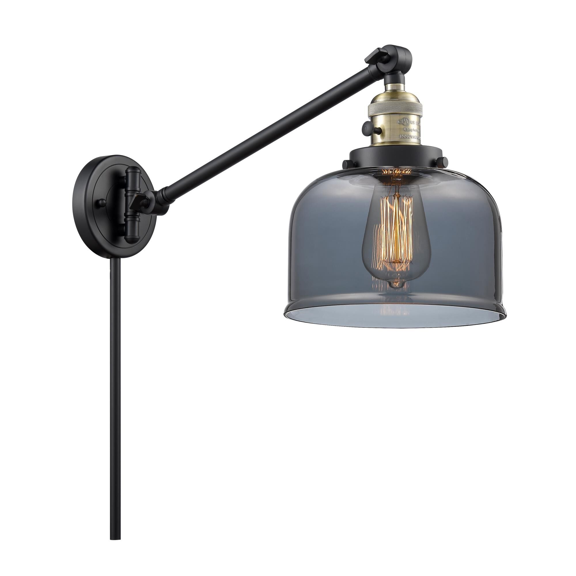 Innovations Lighting Bruno Marashlian Large Bell Wall Swing Lamp Large Bell - 237-BAB-G73 - Restoration-Vintage