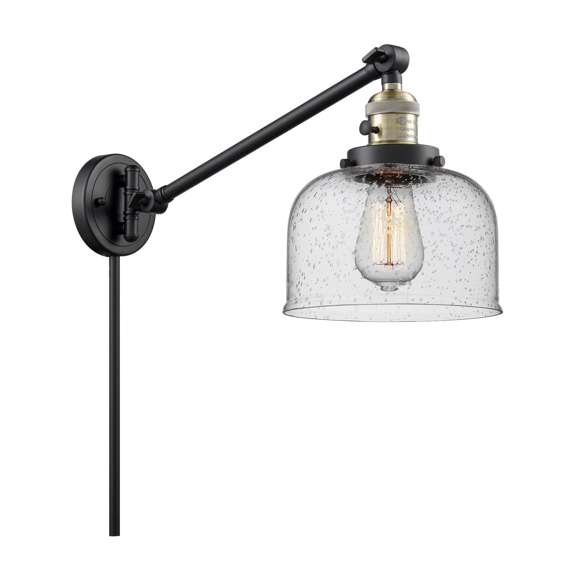 Innovations Lighting Bruno Marashlian Large Bell Wall Swing Lamp Large Bell - 237-BAB-G74 - Restoration-Vintage