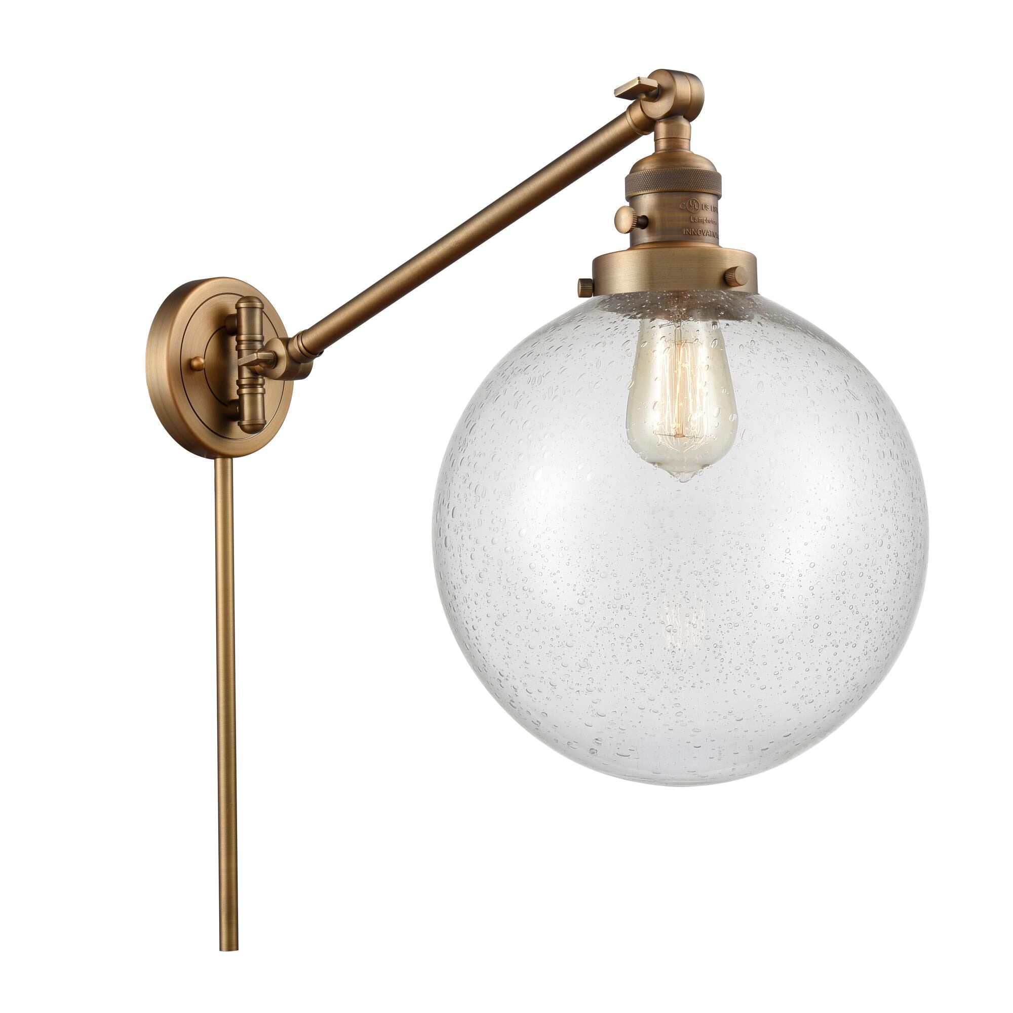 Innovations Lighting Bruno Marashlian Beacon Wall Swing Lamp Beacon - 237-BB-G204-10 - Transitional