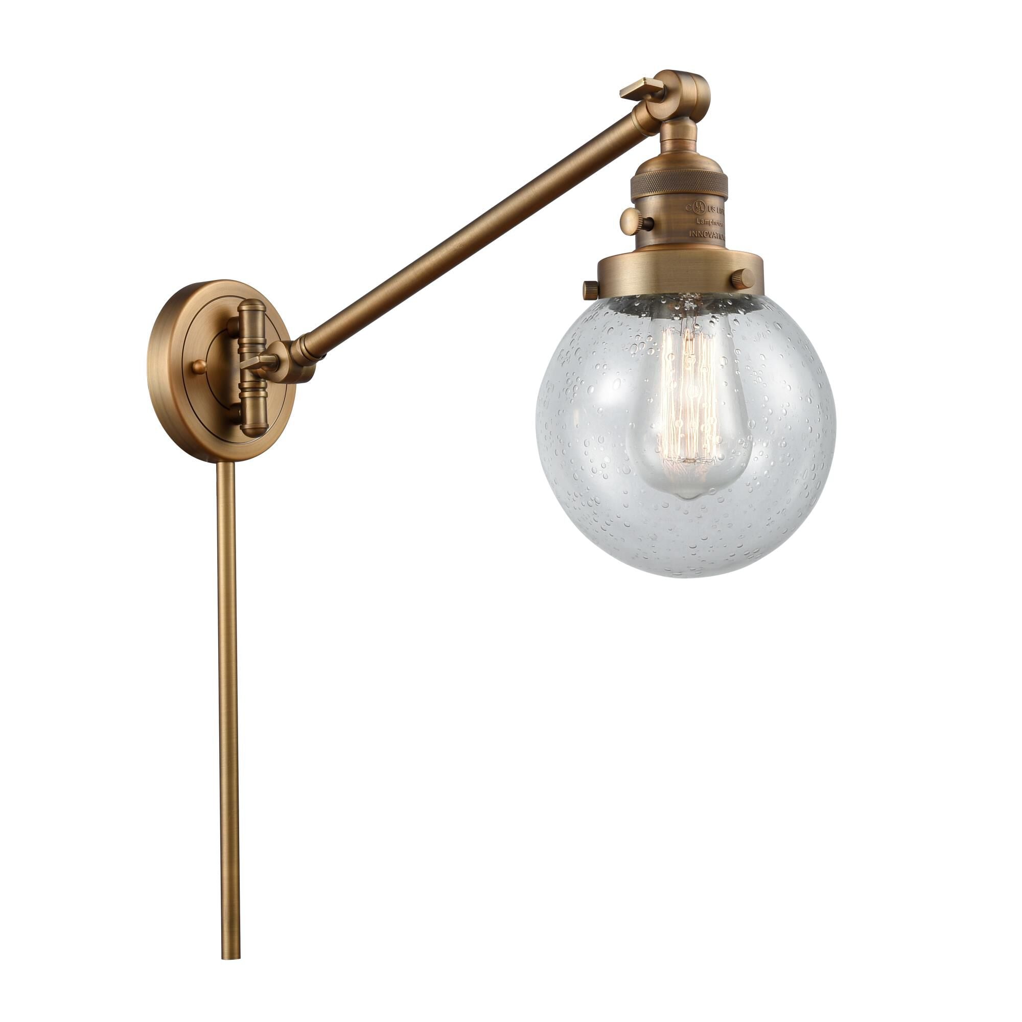Innovations Lighting Bruno Marashlian Beacon Wall Swing Lamp Beacon - 237-BB-G204-6 - Transitional