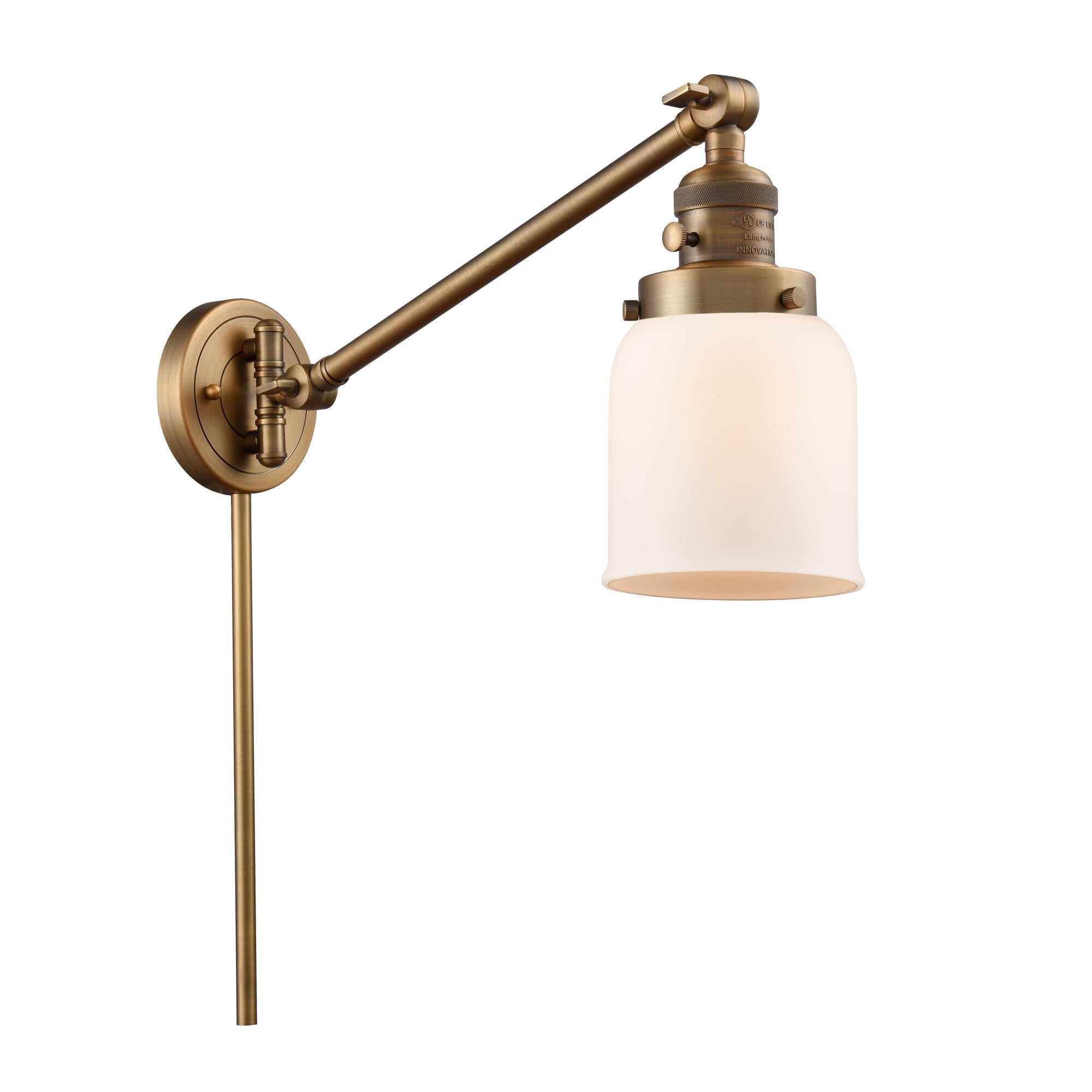 Innovations Lighting Bruno Marashlian Small Bell Wall Swing Lamp Small Bell - 237-BB-G51 - Restoration-Vintage