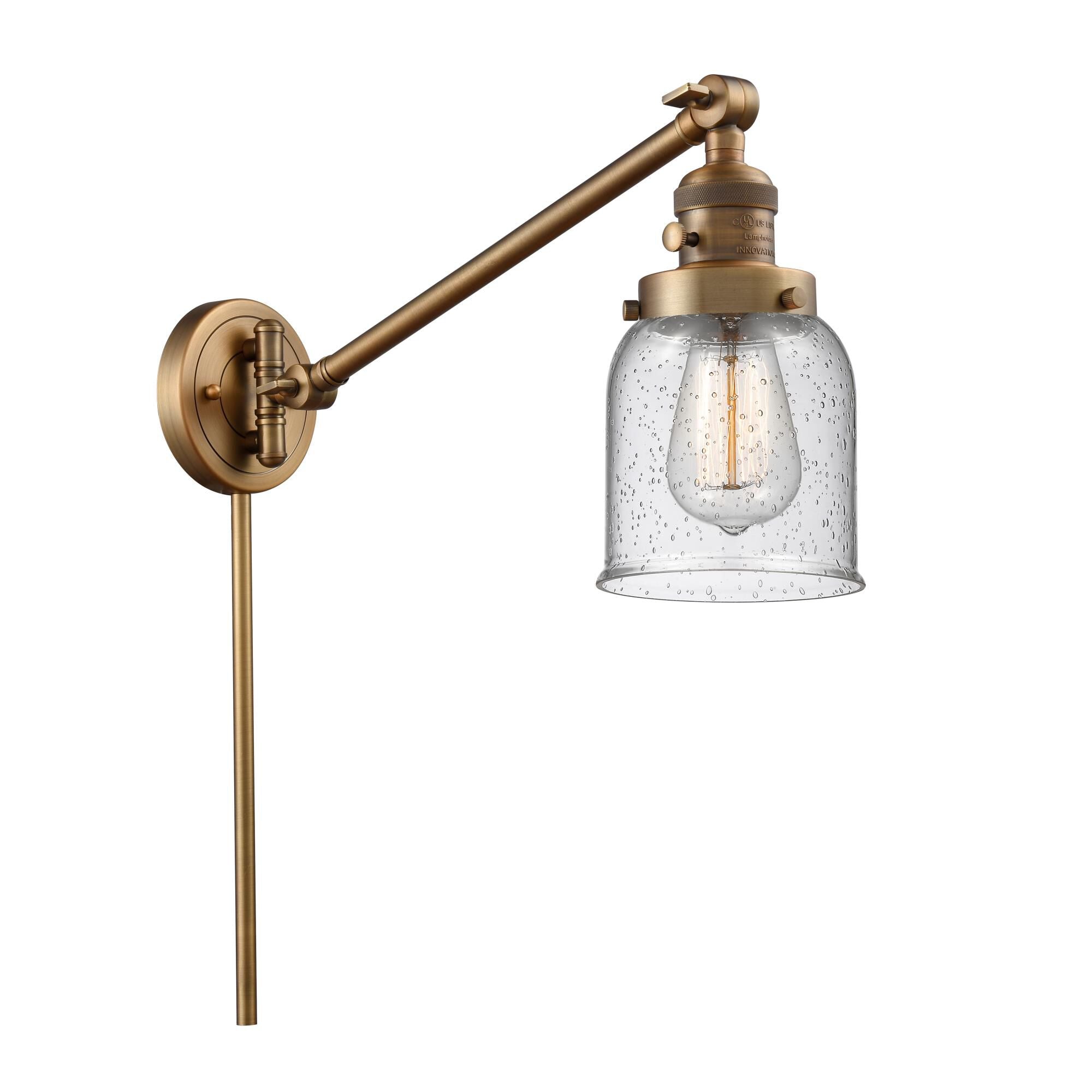Innovations Lighting Bruno Marashlian Small Bell Wall Swing Lamp Small Bell - 237-BB-G54 - Restoration-Vintage