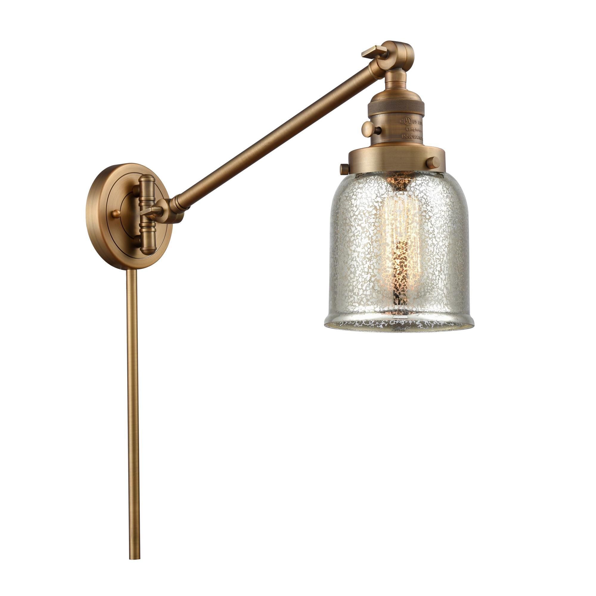 Innovations Lighting Bruno Marashlian Small Bell Wall Swing Lamp Small Bell - 237-BB-G58 - Restoration-Vintage
